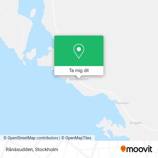 Rånäsudden karta