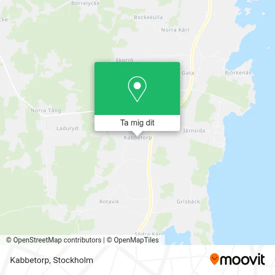 Kabbetorp karta