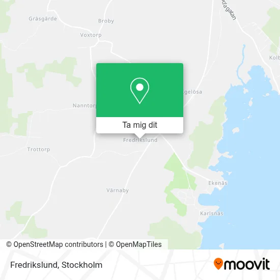 Fredrikslund karta