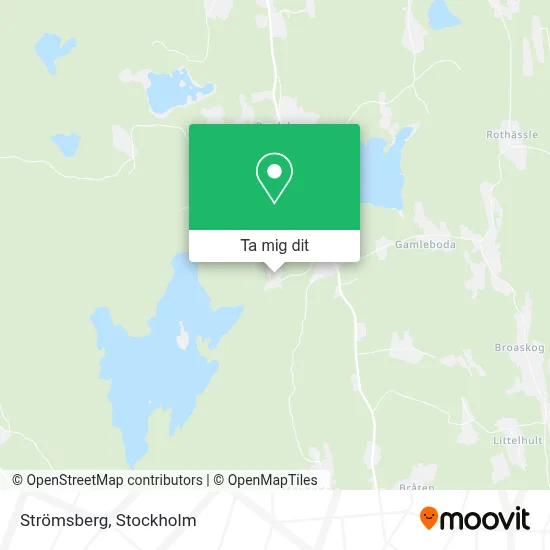Strömsberg karta
