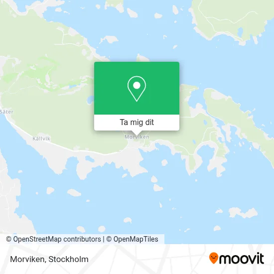 Morviken karta