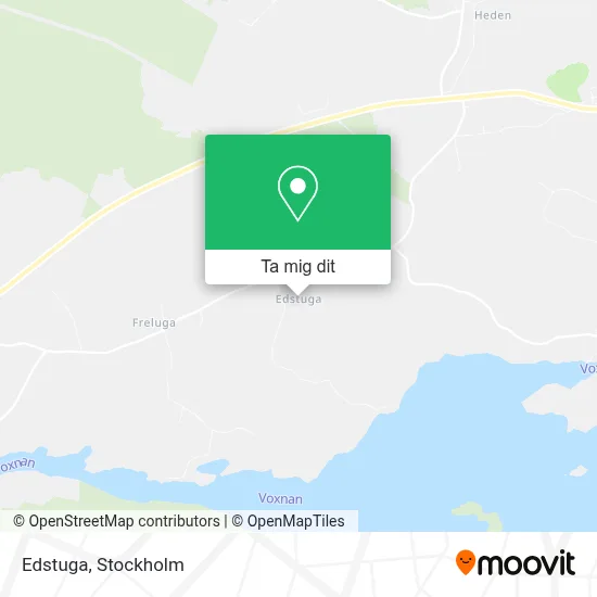 Edstuga karta