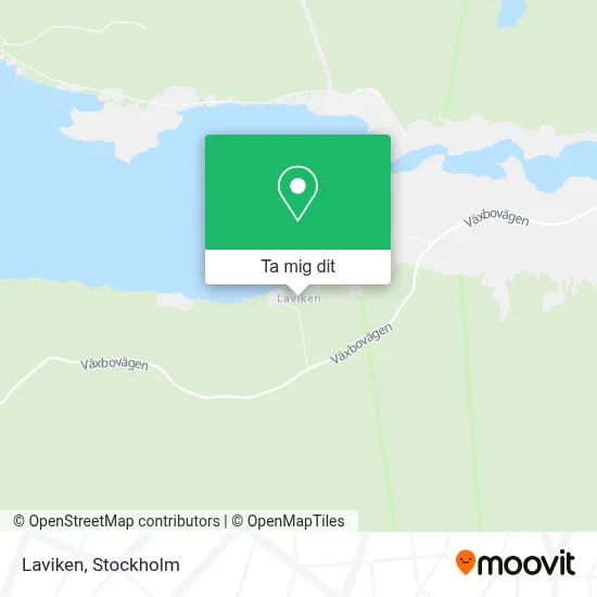 Laviken karta