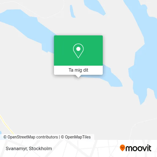 Svanamyr karta