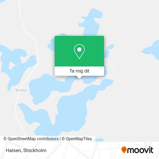 Halsen karta