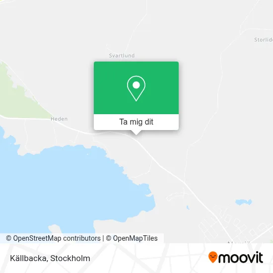 Källbacka karta