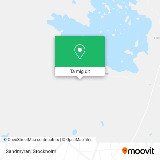 Sandmyran karta