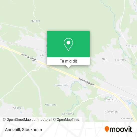 Annehill karta
