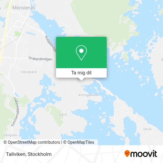 Tallviken karta