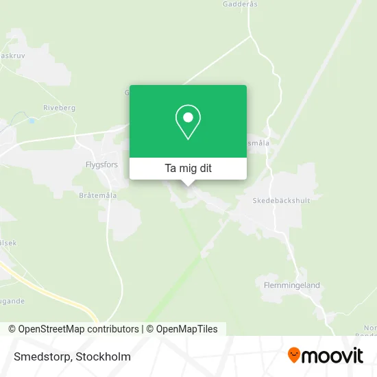 Smedstorp karta