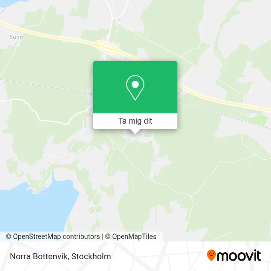 Norra Bottenvik karta