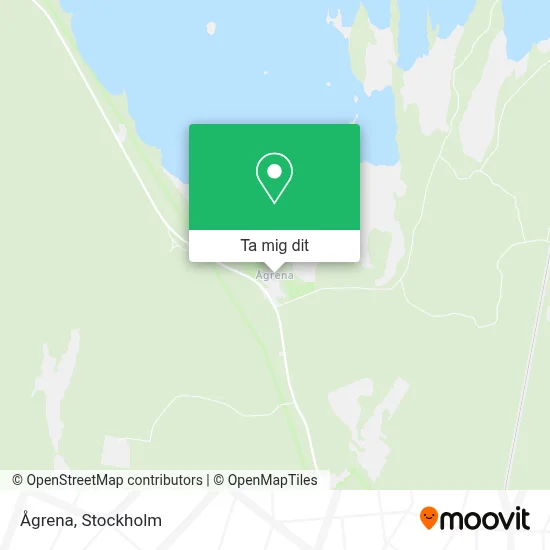 Ågrena karta