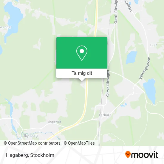 Hagaberg karta