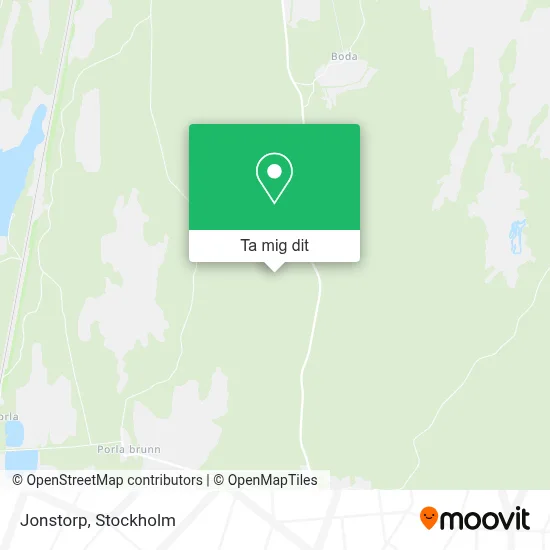 Jonstorp karta