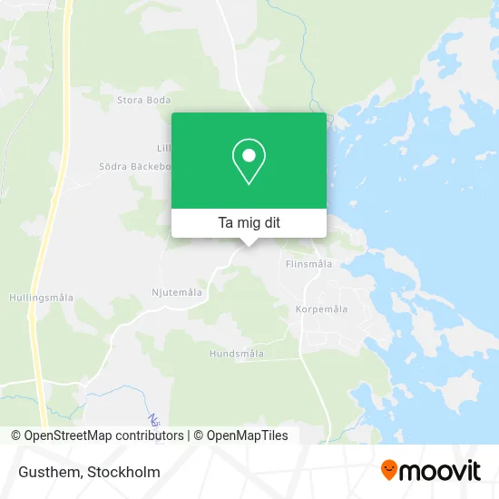 Gusthem karta