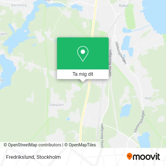 Fredrikslund karta