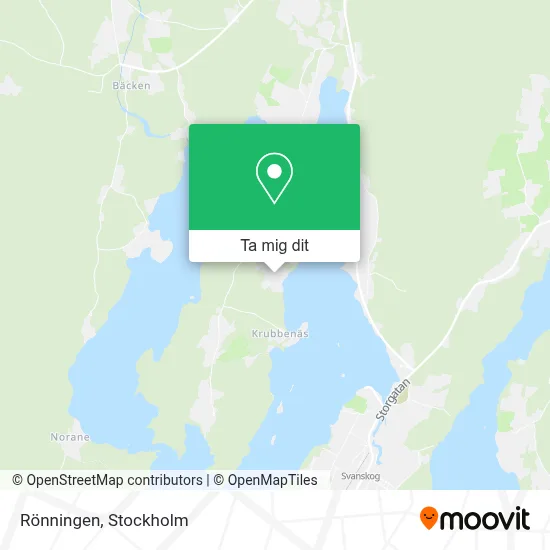 Rönningen karta