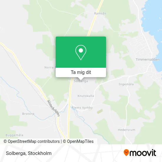 Solberga karta