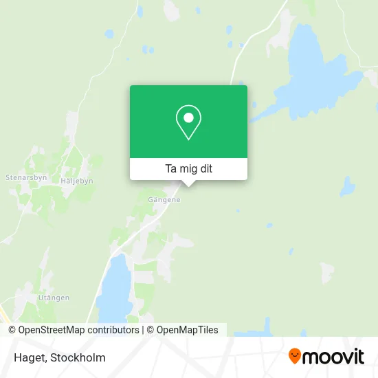 Haget karta