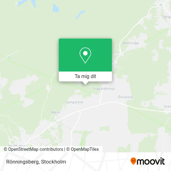 Rönningsberg karta