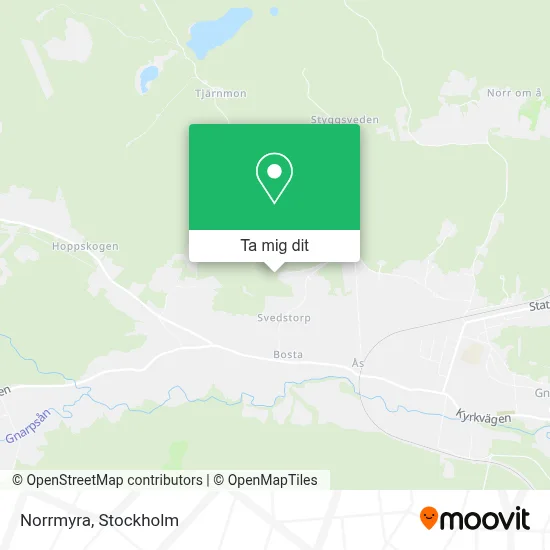 Norrmyra karta