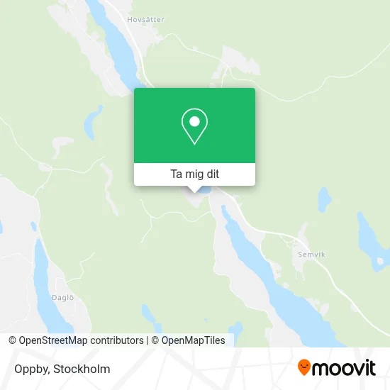 Oppby karta