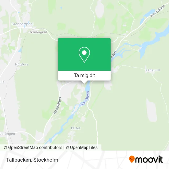 Tallbacken karta