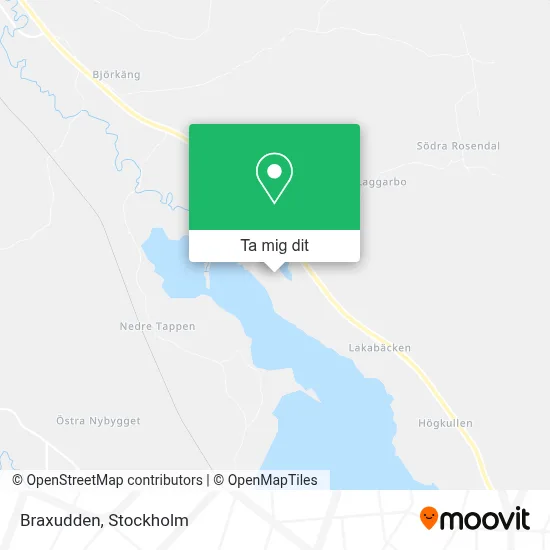 Braxudden karta