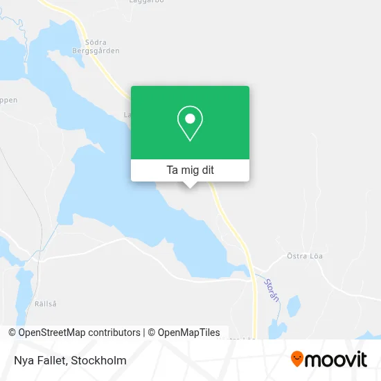 Nya Fallet karta