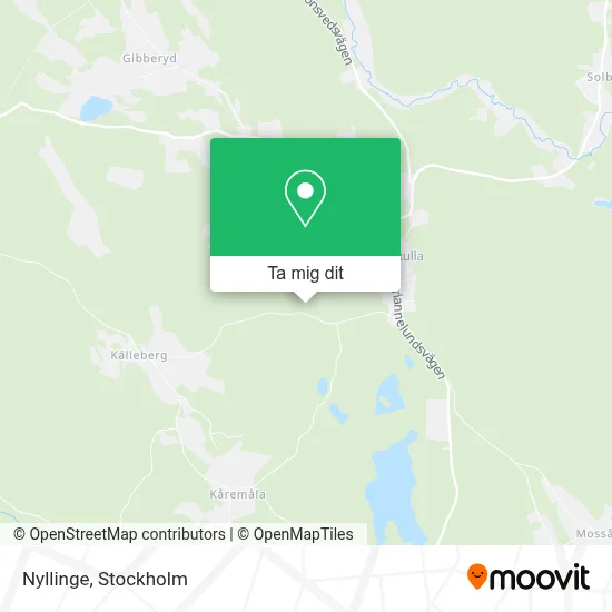 Nyllinge karta