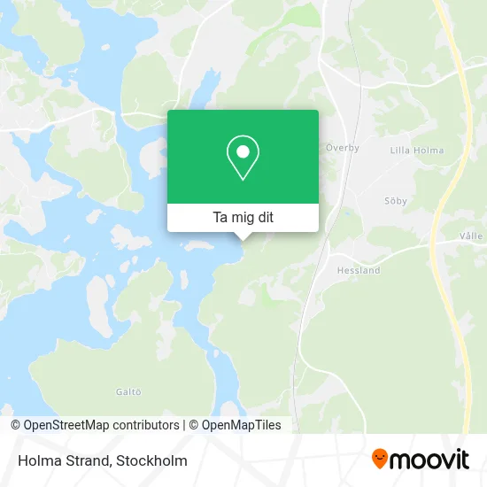 Holma Strand karta