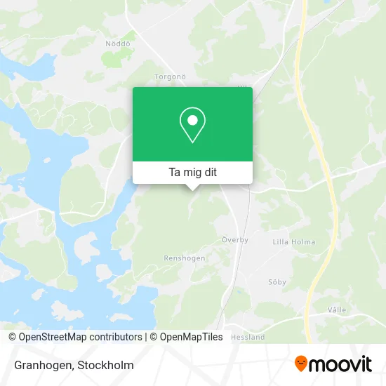 Granhogen karta