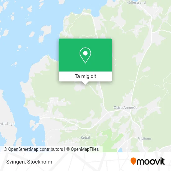 Svingen karta