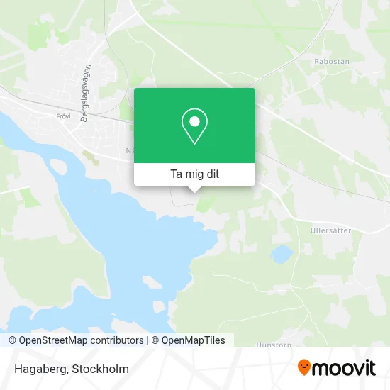 Hagaberg karta