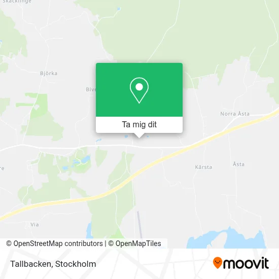 Tallbacken karta