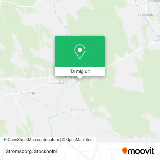 Strömsborg karta