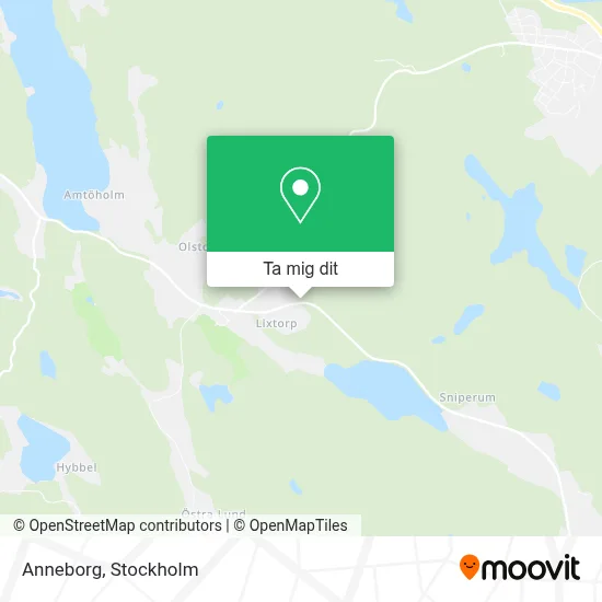 Anneborg karta