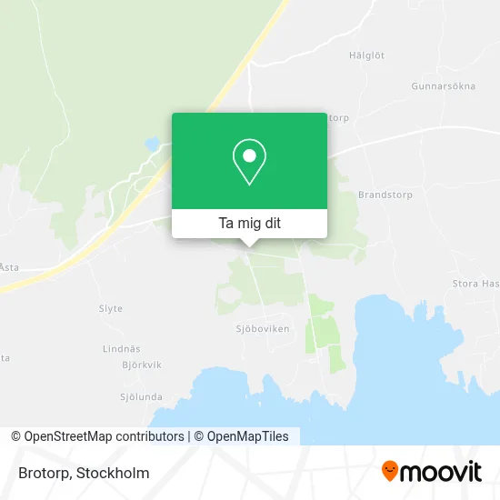 Brotorp karta