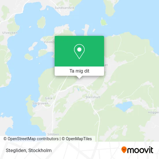 Stegliden karta
