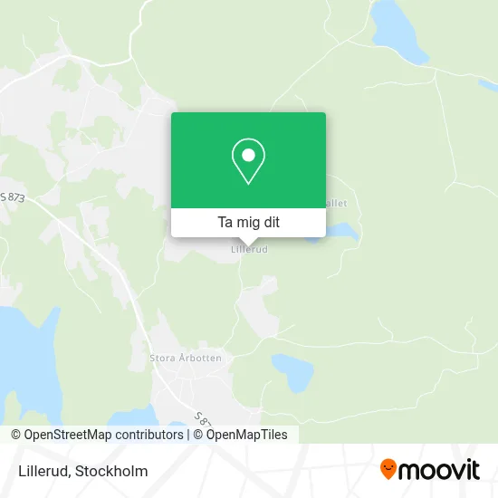 Lillerud karta
