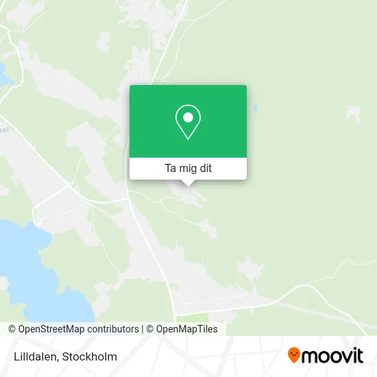 Lilldalen karta