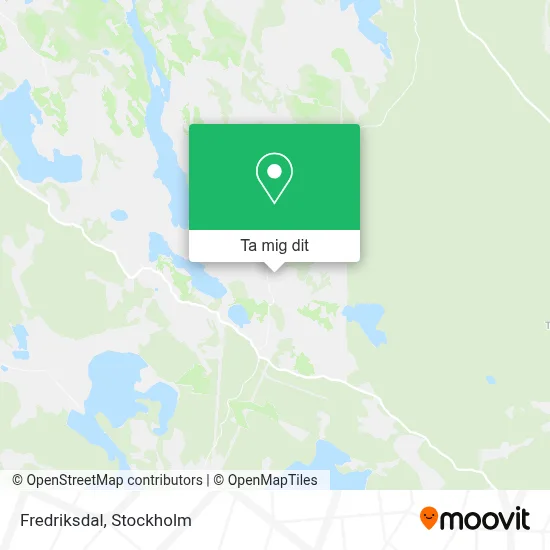 Fredriksdal karta
