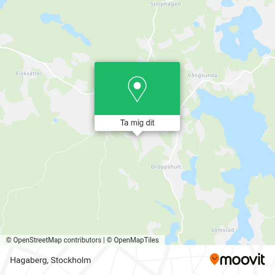 Hagaberg karta