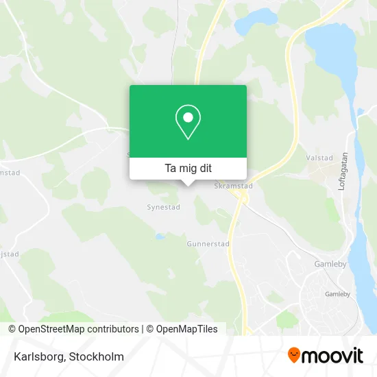 Karlsborg karta