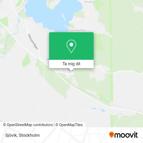 Sjövik karta