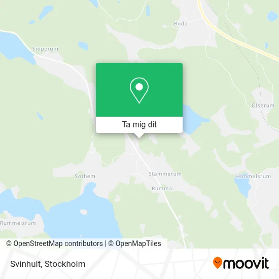 Svinhult karta