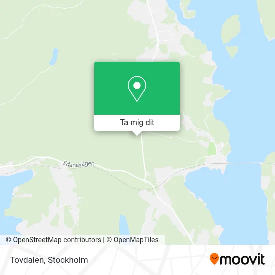 Tovdalen karta