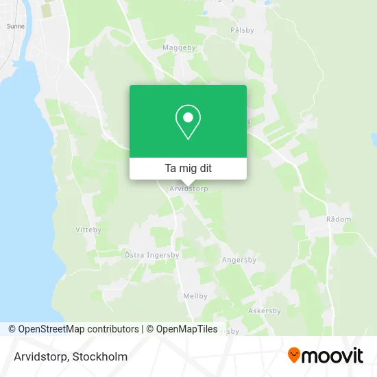 Arvidstorp karta