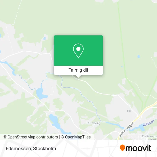 Edsmossen karta