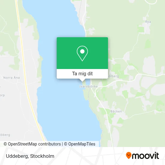 Uddeberg karta